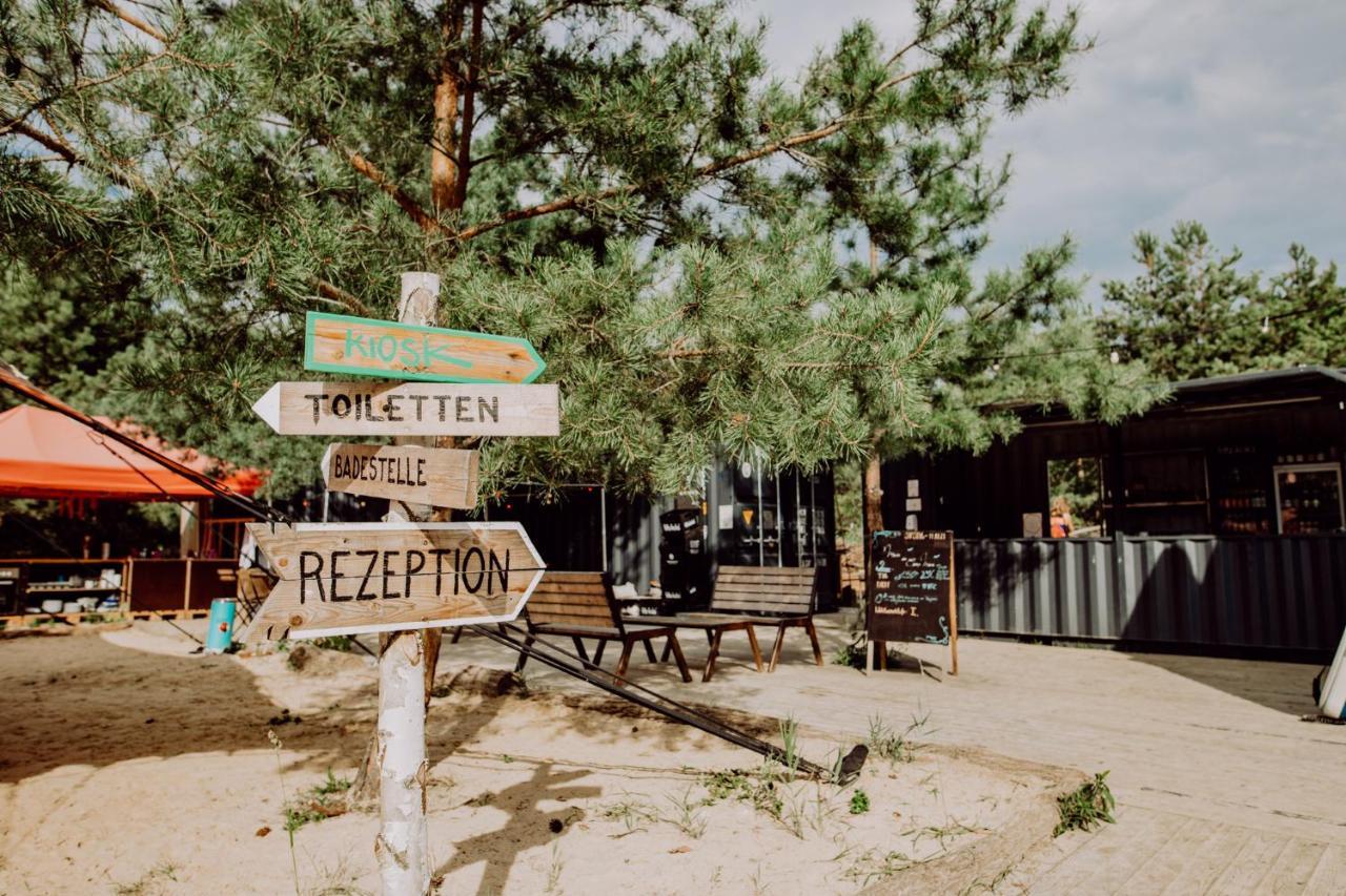 Raus Und Gut Glamping Am Graebendorfer See Drebkau Zewnętrze zdjęcie