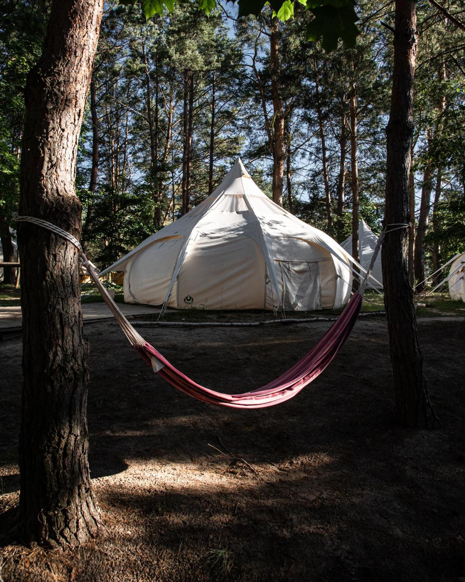Raus Und Gut Glamping Am Graebendorfer See Drebkau Zewnętrze zdjęcie