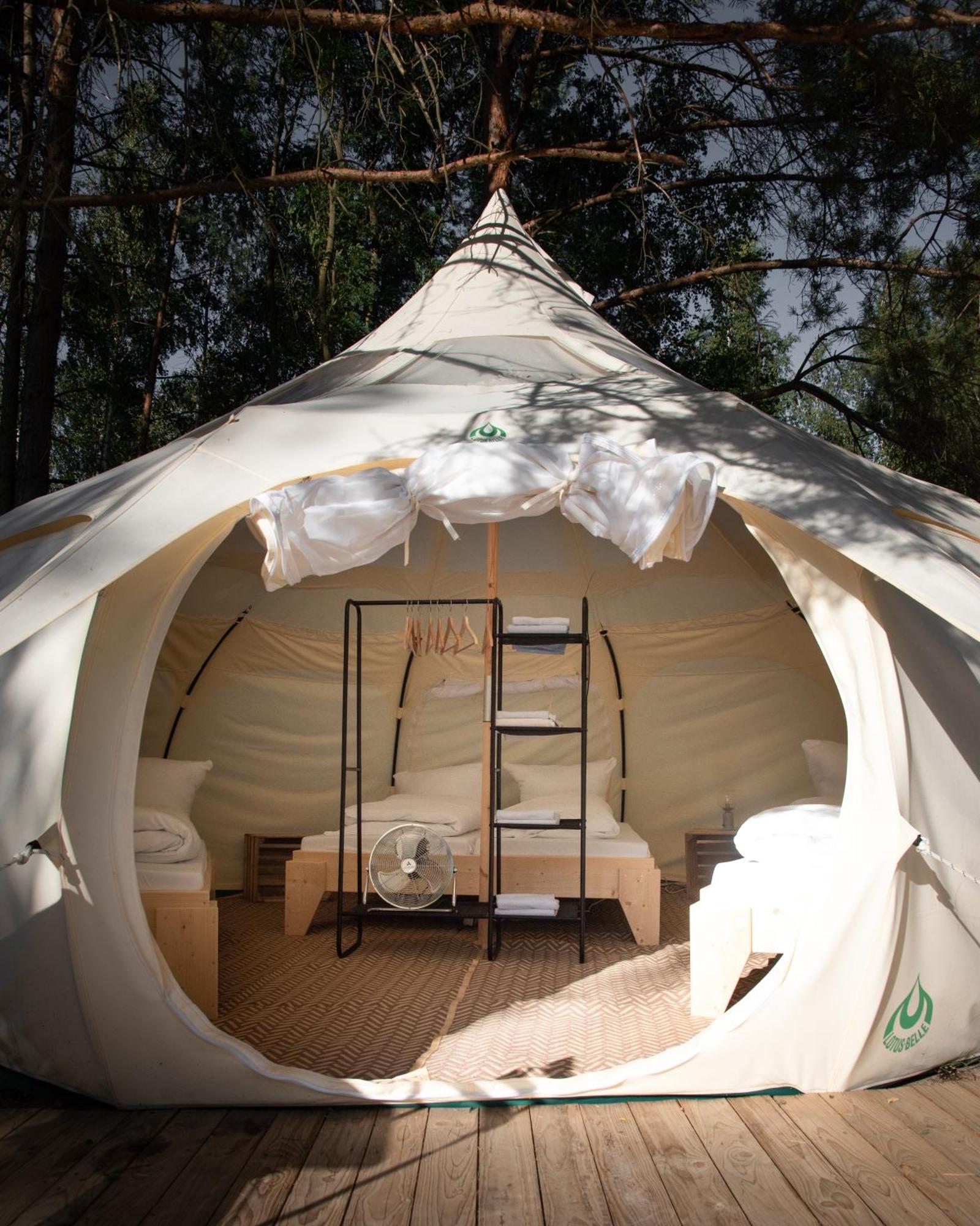 Raus Und Gut Glamping Am Graebendorfer See Drebkau Zewnętrze zdjęcie