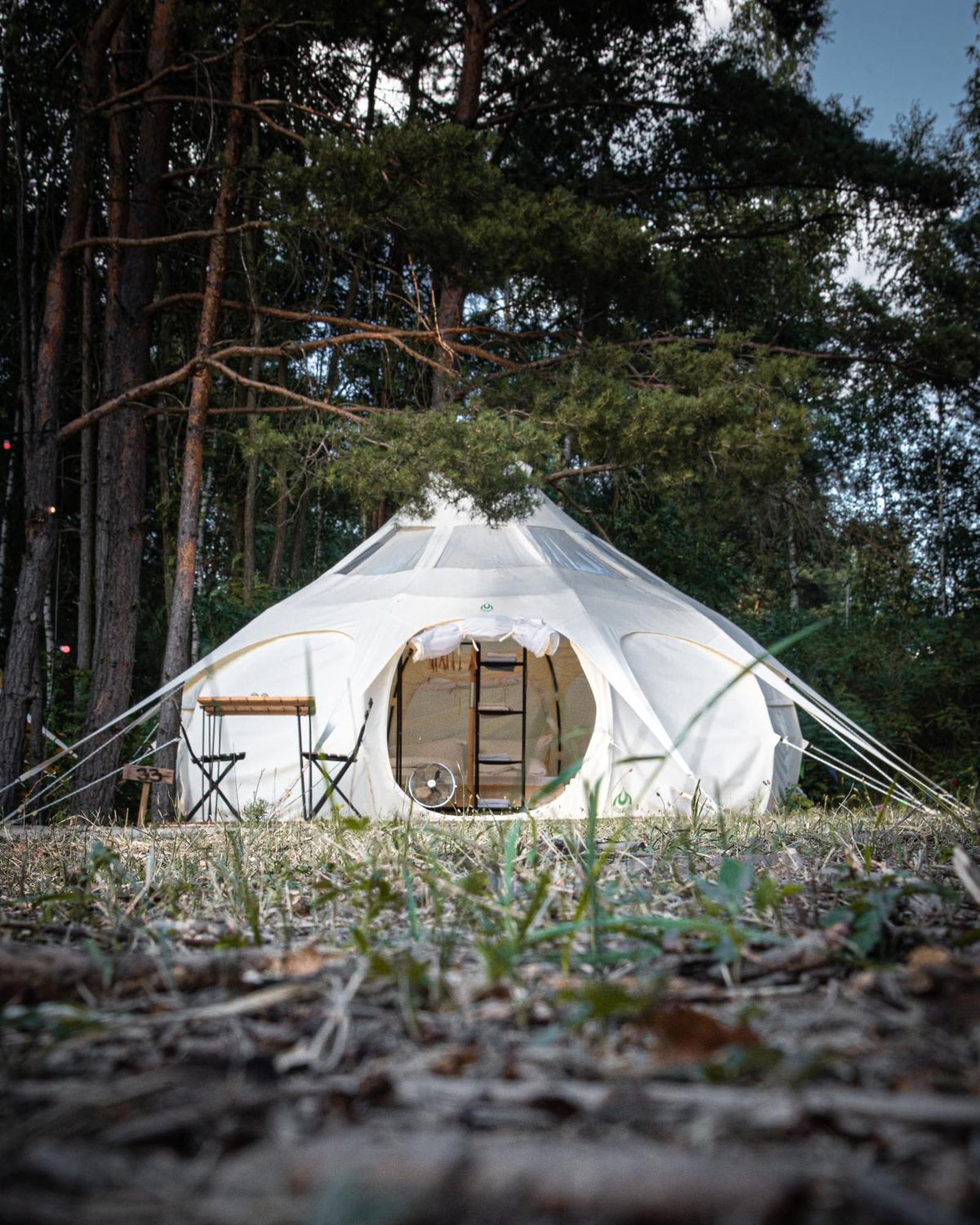 Raus Und Gut Glamping Am Graebendorfer See Drebkau Zewnętrze zdjęcie