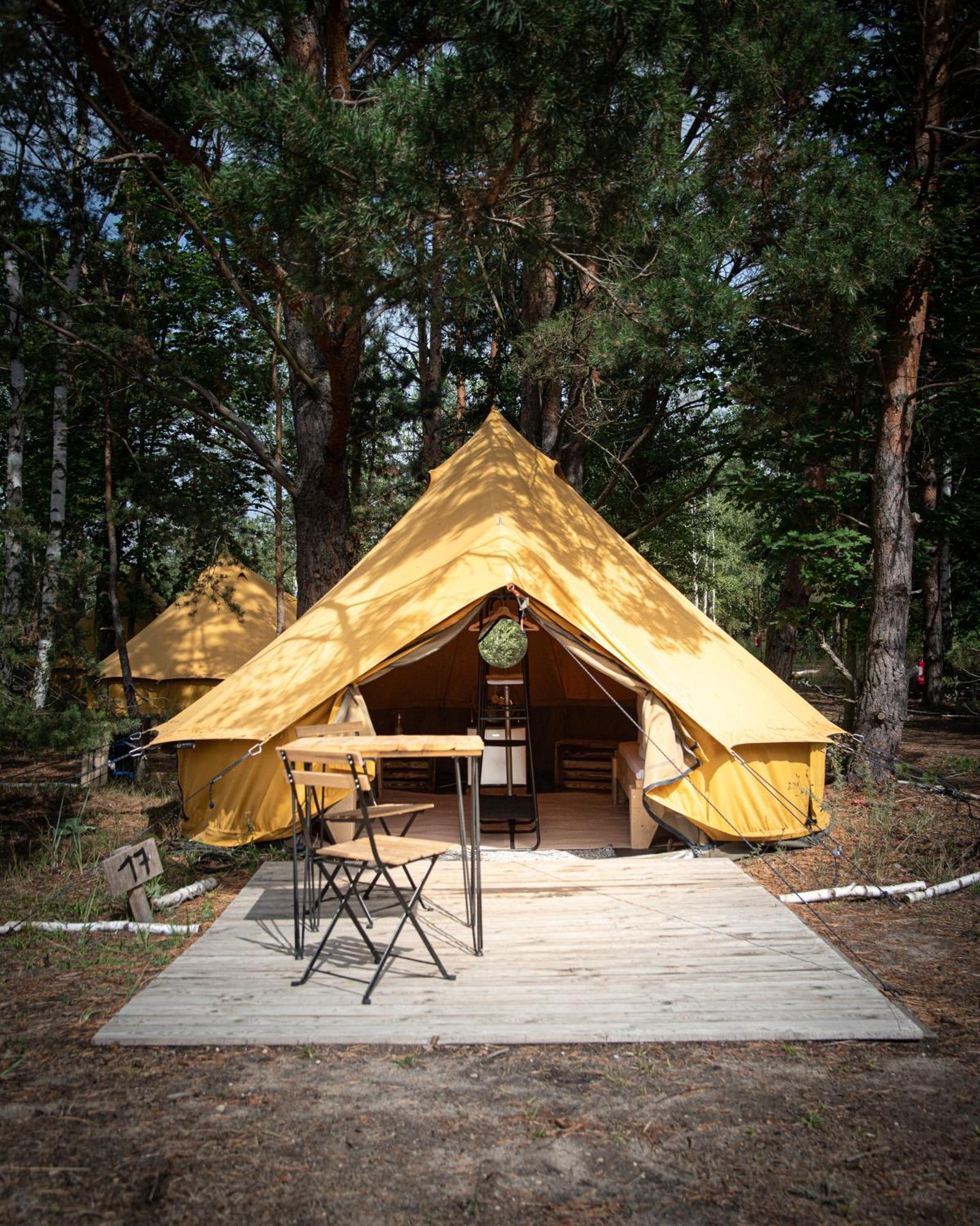 Raus Und Gut Glamping Am Graebendorfer See Drebkau Zewnętrze zdjęcie