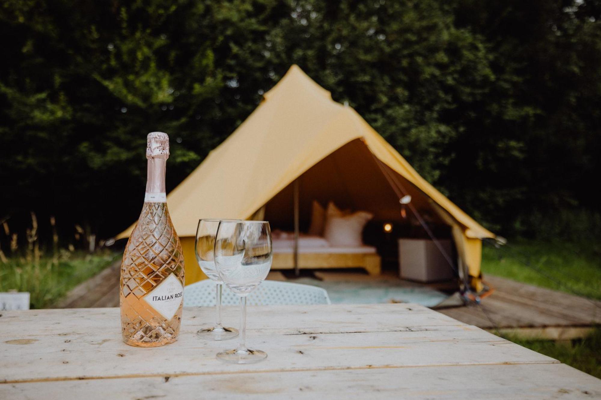 Raus Und Gut Glamping Am Graebendorfer See Drebkau Zewnętrze zdjęcie
