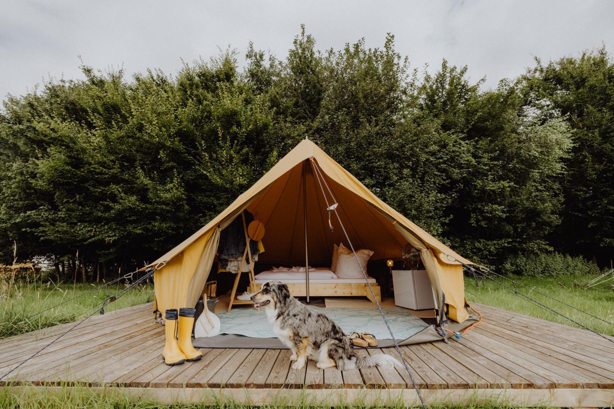 Raus Und Gut Glamping Am Graebendorfer See Drebkau Zewnętrze zdjęcie