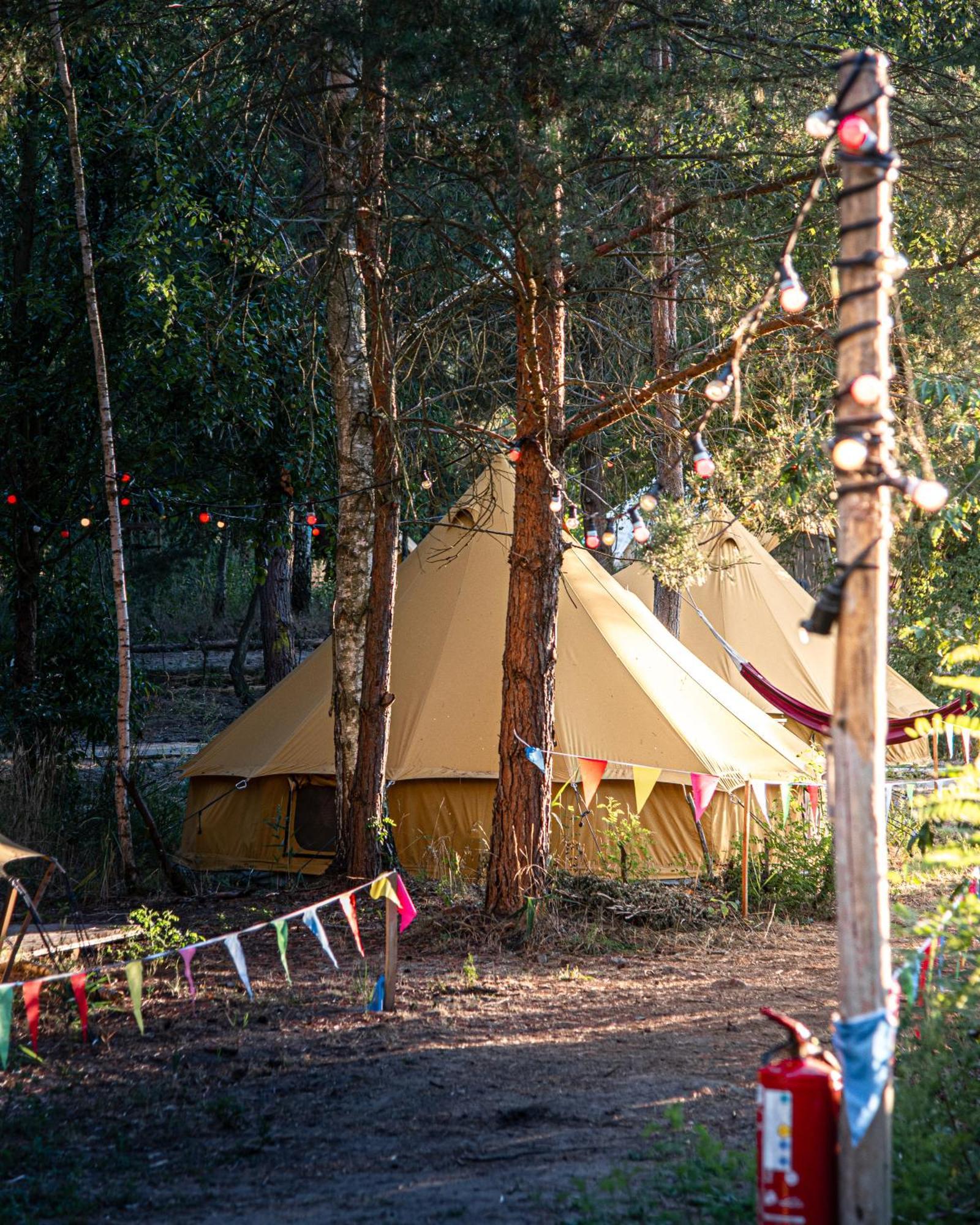 Raus Und Gut Glamping Am Graebendorfer See Drebkau Zewnętrze zdjęcie